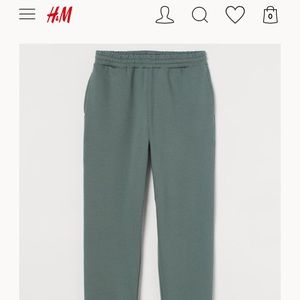 Green H&M Sweatpants